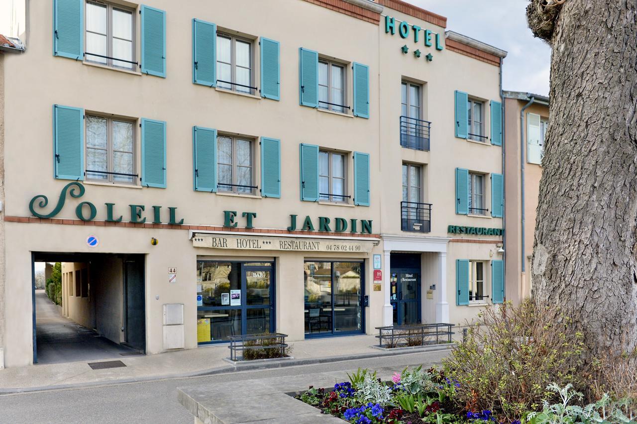 Hotel Soleil Et Jardin Solaize Exterior foto